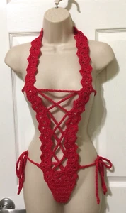 Fun naughty lingerie Teddy lingerie sexy Valentine's outfit/ gift S-M - Picture 1 of 8