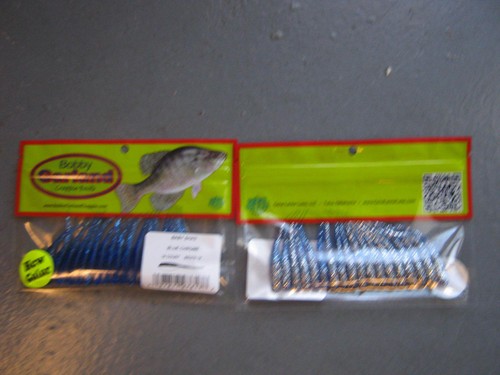 54 Esche Bobby Garland Baby Shad 2″ BS376 – Colore Blue Chrome Numero 54 – Per Crappie - Foto 2