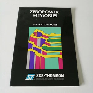 SGS-Thomson Microelectronics Zeropower Memories Application Notes 1989 - Imagen 1 de 5