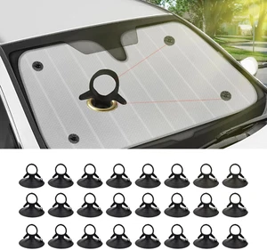 24PCS Ventouses Pare-Brise de Voiture en Verre, Pare-Brise de Voiture Ventouses - Photo 1 sur 12
