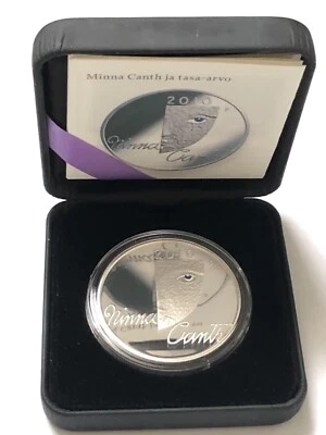 Finland 10 Euro 2010 Minna Canth and Equality Proof - Image 1 of 4