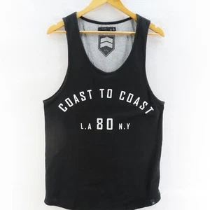 ST Goliath Tank Top T Shirt Mens Adult Size Small Black Sleeveless Sports Casual - Picture 1 of 11
