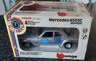 BBURAGO, MERCEDES 450SC MAMPE, scala 1/24, NMINT IN BOX  - Immagine 1 di 4