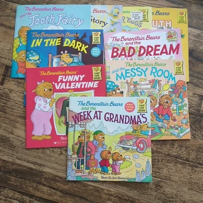 The Berenstain Bears Books Children Kids Picture Random Titles Lot of 9 - Image 1 of 4