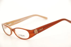 Montatura occhiali da vista nuovi autentici Vogue VO 2576-B 1638 marrone beige 49 mm - Foto 1 di 7