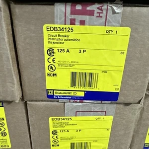 Square D EDB34125 Circuit Breaker New In Box - Picture 1 of 1