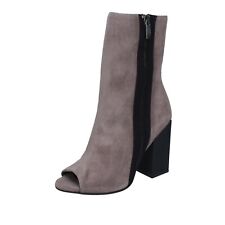 Women's shoes MARC ELLIS 7 (37 EU) ankle boots gray suede BM22-37