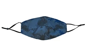 Large Face Mask Cover Camo Filter 2 Layers Fabric Reusable Washable Men USA - Picture 1 of 28