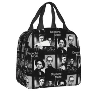 Fiambrera electrónica Rock Depeche modo fresco reacondicionable bolsa de almuerzo aislada escuela - Imagen 1 de 41