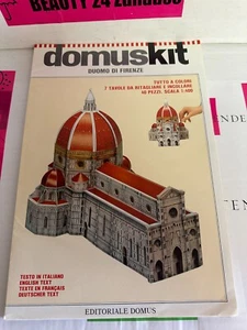 Domus Kit  Dom Florenz Firenze 1:400 Schreiber Kartonbausatz  Bogen - Bild 1 von 2