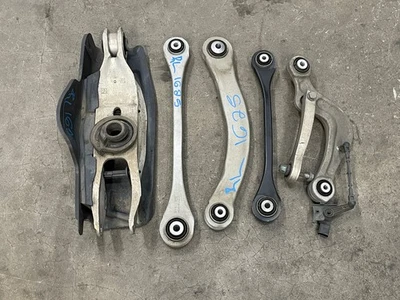 2017 2018 2019 Audi Q7 Rear Left Driver Upper Lower Control Arm Set AWD 1625 OEM - Image 1 of 4