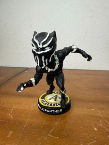 2018 Oakland Athletics A's Black Panther Marvel Glowing Bobblehead No Box As Is - Picture 1 of 9