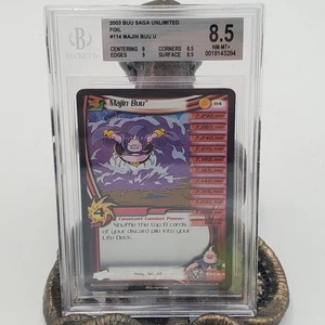 Majin Buu Lv 4 114 Foil BGS 8.5 DBZ Dragon Ball Z CCG Score - Picture 1 of 1