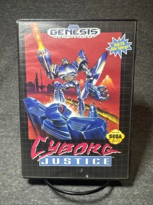 Cyborg Justice Sega Genesis CIB - Image 1 of 4