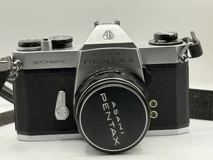 Lente y estuche Asahi Pentax Spotmatic SP F 55 mm f/1,8 SMC Takumar - Imagen 1 de 23