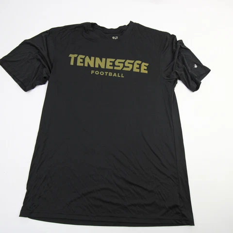 Tennessee Volunteers Badger Short Sleeve Shirt Men's Black Used Cover