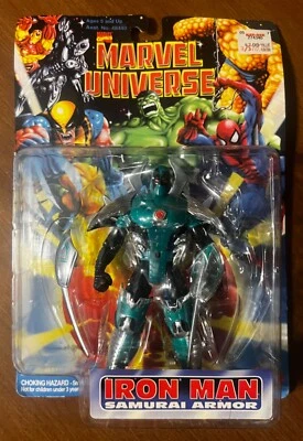 Figura de acción ToyBiz: Marvel Universe Iron Man Samurai Armor (1996) Foto 1 de 3