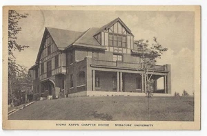 1930 RPPC Sigma Kappa Chapter House, Syracuse University Postcard - Picture 1 of 3