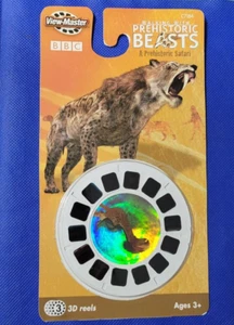 SEALED BBC Walking With Prehistoric Beasts view-master Reels TV Miniseries pack - Picture 1 of 2