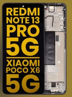 Original OLED Display Assembly For Xiaomi Redmi Note 13 Pro 5G/Xiaomi Poco X6 5G - Image 1 of 4
