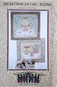 Picket Fence Sentimental Rose Wedding Cake Wedding Tea Quilt Pattern - Picture 1 of 1