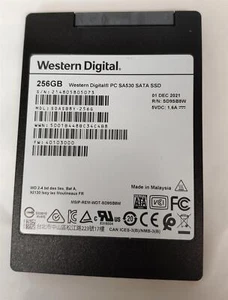 For Western Digital 256GB SA530 WD SATA 2.5 Inch Solid State Disk Drive SSD NEW - Picture 1 of 3