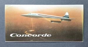 CONCORDE FACTORY BROCHURE • MAPPA SEDILE USCITE DI EMERGENZA COME SU SCHEDA DI SICUREZZA 1967 - Foto 1 di 5
