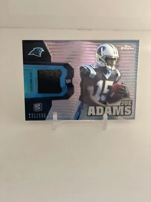 2012 Topps Chrome Rookie Relics Refractor /150 Joe Adams #RR23 Rookie RC - Image 1 of 4
