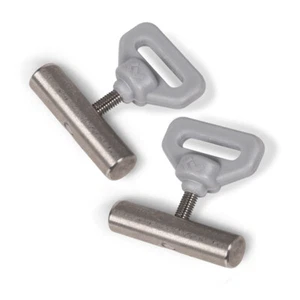 2 x PAR DE TAPONES DE RIEL DE TOLDO para tapón tienda caravana porche doble - Imagen 1 de 1