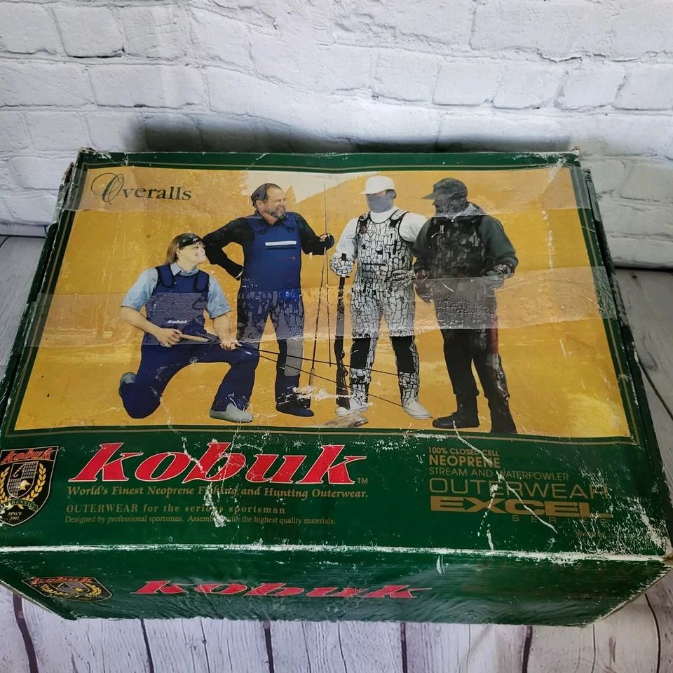 Kobuk Size XL-L Mossy Oak Ripplin Water Camo Chest Waders Neoprene Feet - Image 1 of 4