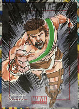 Marvel Universe 2011 SketchaFEX Sketch Card Hercules Artist: Jomar Bulda