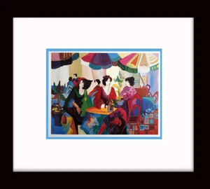 PATRICIA GOVEZENSKY • 'Summer Breeze' Custom Framed Art Print - Picture 1 of 2
