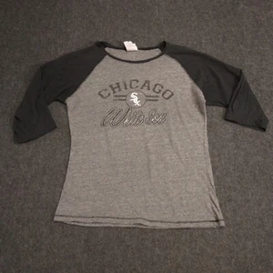2010 Chicago White Sox T-Shirt Damen XL Extra Large Halbarm Retro Grau * - Bild 1 von 12