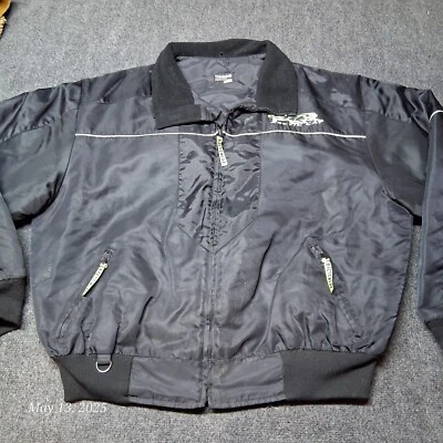 Chaqueta Arctic Cat Hombre Talla 2XL Negra Cremallera Completa Ligera Foto 1 de 4