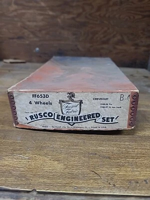 Rusco Brake lining Chevrolet 1948-36 PA 1948-37 1/2 Ton Truck  - Изображение 1 из 3