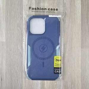 iPhone 13 Pro Fashion Case 2-tone Blue - Picture 1 of 5