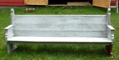 Banco antiguo Church Pew - Solo recogida local - Galway, NY 12074 Foto 1 de 4