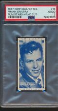 1947 Turf Cigarettes Film Stars Frank Sinatra #16 RC Rookie PSA 2