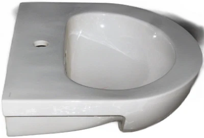 Heritage Sonic 585mm Semi-recessed 1TH Basin PSOW361 - Image 1 of 2