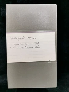 Hollywood Xpress Betacam SP 1998 Demo Tape TV Broadcast Promo Reel Untested - Picture 1 of 3