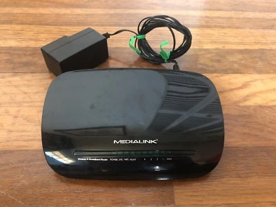 Medialink MWN-WAPR150N 150 Mbps 4-Port 10/100 Wireless N Router - Image 1 of 4