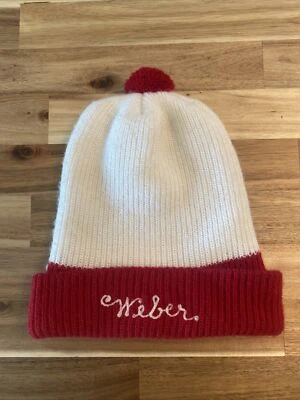 Sombrero de pompón vintage Weber High School Chicago deletreado raro Foto 1 de 4