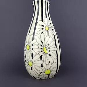 Ernestine Cannon, Vase, Modell DIANA, Flower Dekor, Salerno, Italy 1960er 1970er - Bild 1 von 9