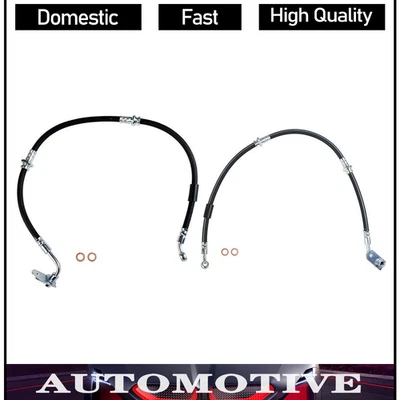 Manguera de freno de línea de freno delantera para Suzuki XL-7 2,7 L 2006 2005 2004 2003 2002 Foto 1 de 3