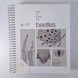 How to Know The Beetles Second Edition Spiral-Bound Paperback Book - Picture 1 of 11