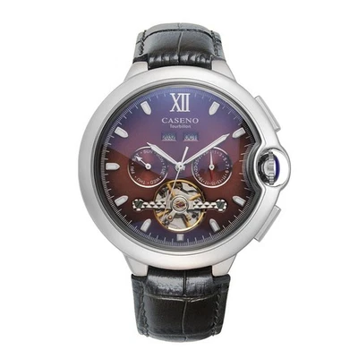 Mens Watch Tourbillon Skeleton Automatic Mechanical Classic Luminous - image 1 of 4