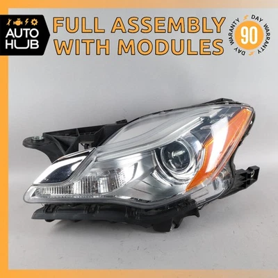 Lámpara de faro izquierdo 14-17 Maserati Quattroprote M156 HID xenón 670006569 OEM Foto 1 de 4