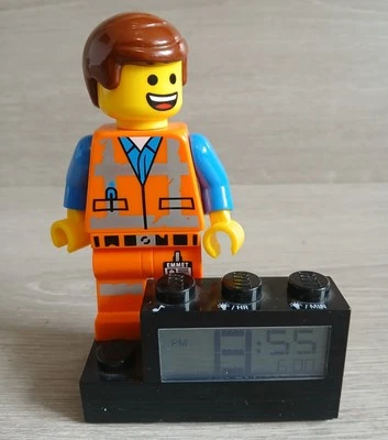 The LEGO Movie 2 Emmet Digital Alarm Clock 2018 Works Battery - Image 1 of 3