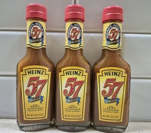 Heinz 57 Sauce, 5 oz. Bottles 3 Pack Fast Shipping ๐บ๐ธ 06/2027 Fresh  - Picture 1 of 2