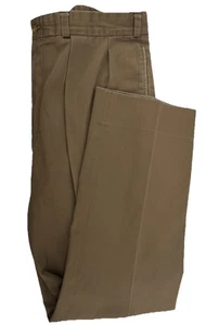 Pantalone uomo Bill’s Khakis beige kaki 36x31 (etichetta 38) plissettato - Foto 1 di 7